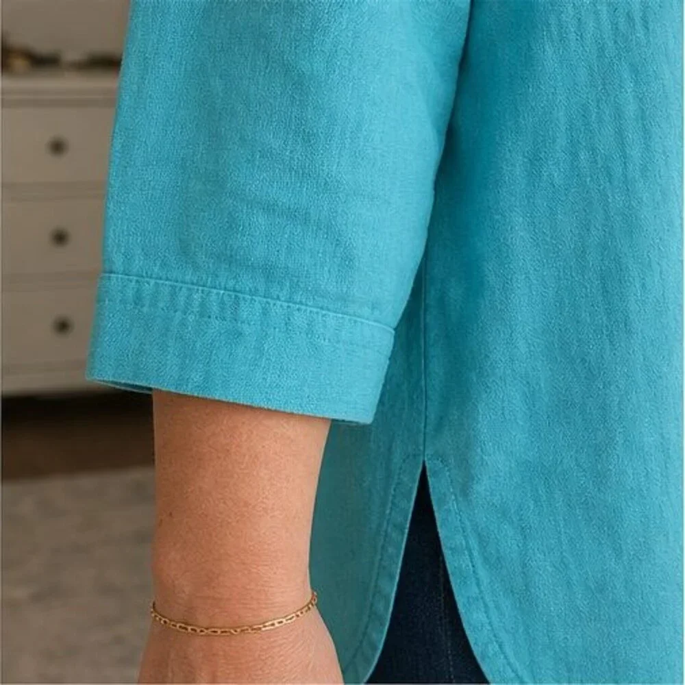 Taupe Tie Neck Blouse